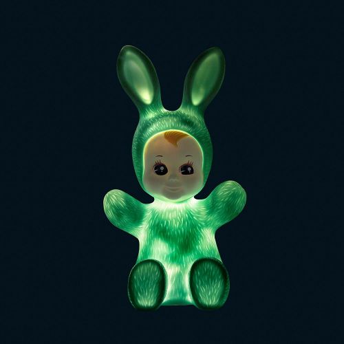  Goodnight Light Bunny Baby Lamp, Mint