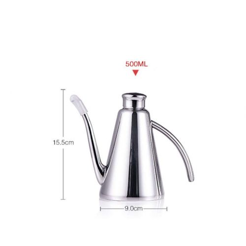  Goodscene 304 Stainless Steel Controllable Oil Oilproof Oil Oil Control Edible Lecythus Soy Sauce Bottle Kitchen Supplies Storage (Size : 400ml) Kitchen Accessories-Spice Jar (Size : 400ml)