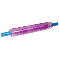 Goodwrappers BN201000 Linear Low Density Polyethylene Purple Tint Blown Hand Stretch Wrap with Built-in Dispenser and Hand Brakes, 1000 Length x 20 Width x 80 Gauge Thick (Case of