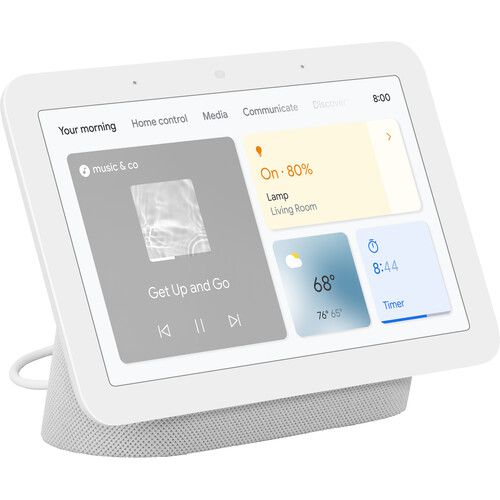 구글 Google Nest Hub (2nd Generation, Chalk, 2-Pack)