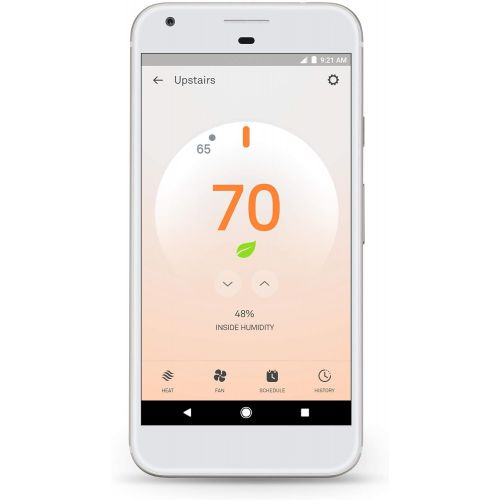 구글 [아마존핫딜][아마존 핫딜] Google, T4000ES, Nest Thermostat E, Smart Thermostat, White