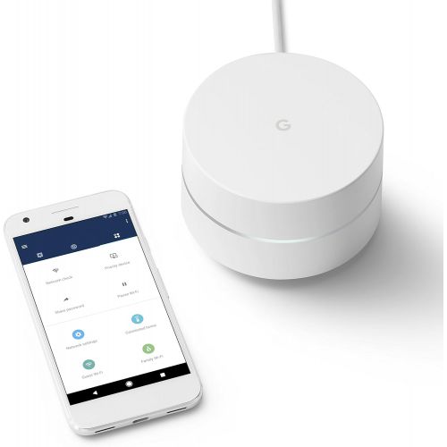 구글 [아마존베스트]Google WiFi system, 1-Pack - Router replacement for whole home coverage - NLS-1304-25