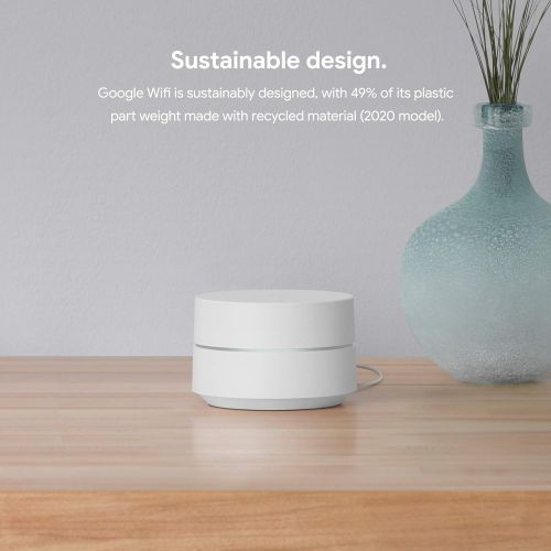 구글 [아마존베스트]Google Wifi - Mesh Wifi System - Wifi Router Replacement - 3 Pack