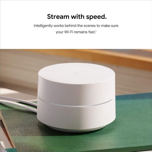 구글 [아마존베스트]Google Wifi - Mesh Wifi System - Wifi Router Replacement - 1 Pack