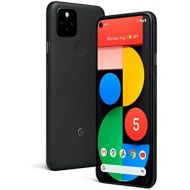 [아마존베스트]Google Pixel 5-5G Android Phone - Water Resistant - Unlocked Smartphone with Night Sight and Ultrawide Lens - Just Black with Google Pixel 5 Case, Basically Black