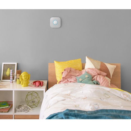  Google Nest Protect Wired Smoke and Carbon Monoxide Alarm (White, 2nd Generation)