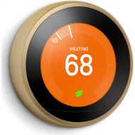 Google Nest Learning Thermostat (3rd Generation, Brass)