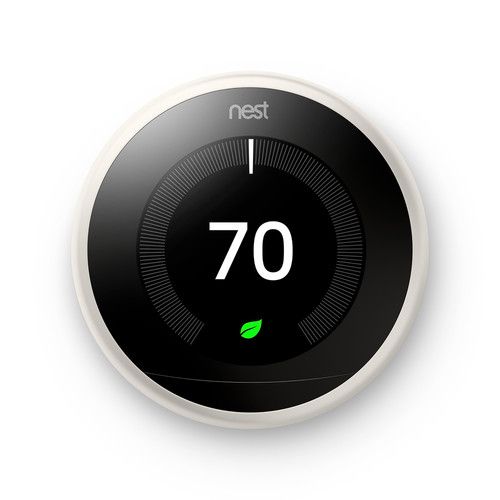  Google Nest Learning Thermostat (3rd Generation, White)