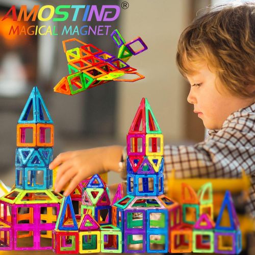  Gooit-E and ships from Amazon Fulfillment. AMOSTING Magnetic Building Blocks Present Package Toy Tiles Bricks Kit