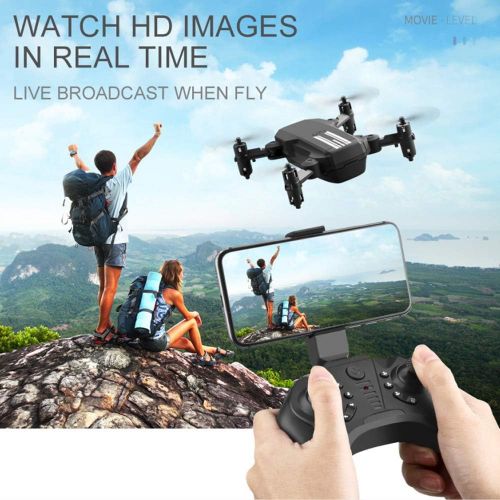  GoolRC Mini Drone for Kids and Adults, LS-MIN RC Quadcopter with 1080P Camera, 360° Flip, Gesture Photo/Video, Track Flight, Altitude Hold, Headless Mode, Include Carry Bag and 3 B