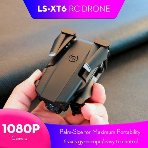  GoolRC LS-XT6 RC Drone Mini Drone 6-Axis Gyro 3D Flip Headless Mode Altitude Hold 12mins Flight Time RC Qudcopter for Kids Adults