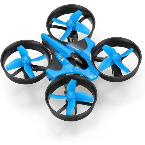  GoolRC Mini Drone with 3D Flips, Headless Mode, One Key Return, Full Protectors, H/L Speed, Anti Crush UFO RC Quadcopter (Blue)