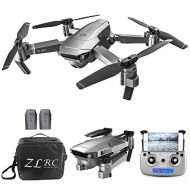 GoolRC SG907 GPS Drone, 5G WiFi FPV Foldable Drone with 4K HD Front Camera and 720P Optical Flow Positioning Camera, Follow Me, Gesture Photos/Video RC Quadcopter with 2 Batteries