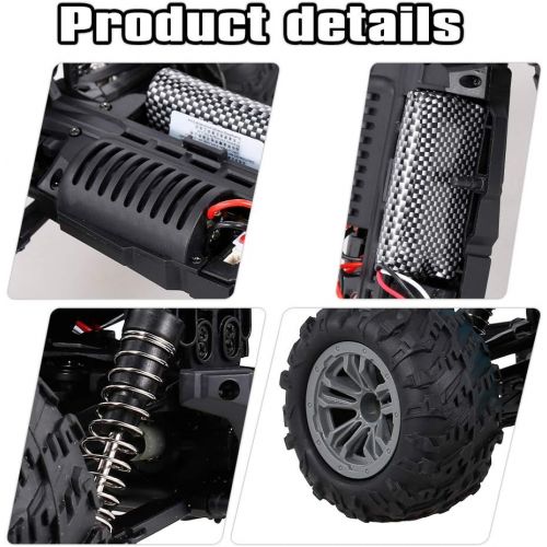  GoolRC RC Car High Speed Remote Control Car 4WD RC Car KY-1898A 1:16 RC Car 2.4Ghz 40KM/H High Speed Off Road RC Trucks 4WD Vehicle Racing Buggy RC Crawler Gifts for Kids Adults