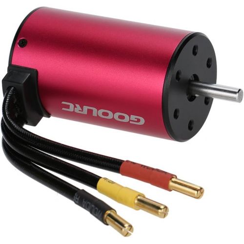  GoolRC Original S3660 3300KV 4 Poles Brushless Sensorless Motor for 1/10 RC Car Truck