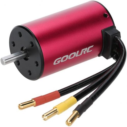  GoolRC Original S3660 3300KV 4 Poles Brushless Sensorless Motor for 1/10 RC Car Truck