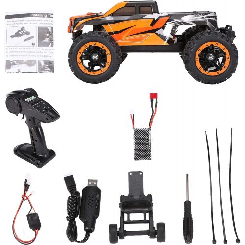  GoolRC 16889A Pro RC Cars, 1:16 Scale Remote Control Car, 4WD 45KM/H High Speed Brushless Motor RC Truck, 2.4GHz All Terrains Off-Road Electric Toy Vehicle for Kids and Adults