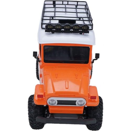  GoolRC MN-40 RC Car, 1:12 Scale 2.4GHz Remote Control Car, 4WD Off-Road RC Truck, Climb Rock Crawler Electric Vehicle Model for Kids and Adults (Orange)