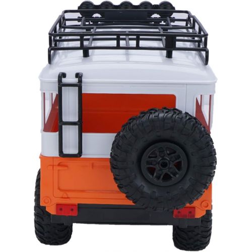  GoolRC MN-40 RC Car, 1:12 Scale 2.4GHz Remote Control Car, 4WD Off-Road RC Truck, Climb Rock Crawler Electric Vehicle Model for Kids and Adults (Orange)