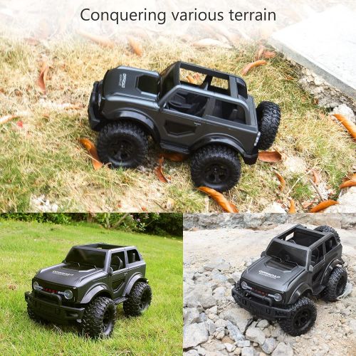  GoolRC RC Cars, 1:16 Scale 2.4GHz Remote Control Car, 518-01 Off-Road Truck, All Terrain Climbing Car, RC Rock Crawler for Kids and Boys Gift