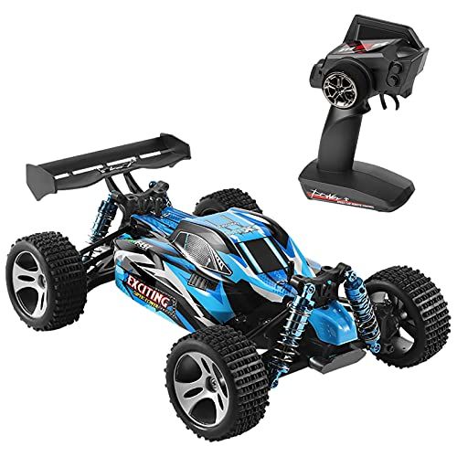  GoolRC WLtoys 184011 RC Car, 1:18 Scale Remote Control Car, 4WD 30KM/H High Speed Racing Car, 2.4GHz All Terrain Off Road RC Truck for Kids and Adults