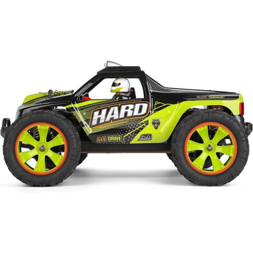  GoolRC WLtoys 144002 RC Car, 1:14 Scale Remote Control Car, 4WD 60KM/H High Speed RC Truck, 2.4GHz All Terrains Off-Road Car, Electric Toy Vehicle Climbing Car with Alloy Chassis f