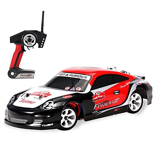  GoolRC WLtoys K969 RC Car, 1:28 Scale 2.4GHz Remote Control Car, 4WD 30KM/H High Speed RC Racing Car, Drift Car for Kids and Adults