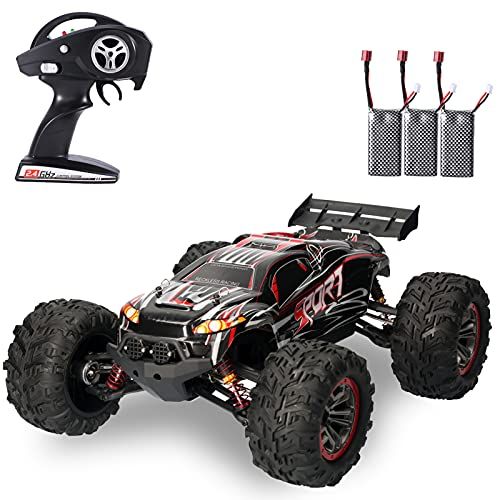  GoolRC X 03A RC Car, 1:10 Scale 2.4GHz Remote Control Car, 60km/h High Speed Racing Car, 4WD Brushless Motor Off Road Monster Truck for Kids and Adults, All Terrain Electric Crawle