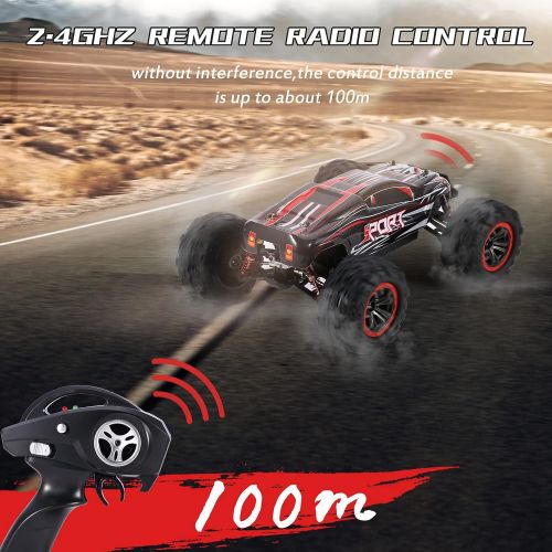  GoolRC X 03A RC Car, 1:10 Scale 2.4GHz Remote Control Car, 60km/h High Speed Racing Car, 4WD Brushless Motor Off Road Monster Truck for Kids and Adults, All Terrain Electric Crawle