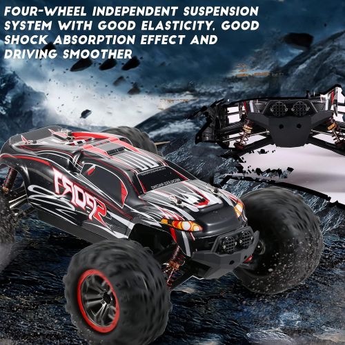  GoolRC X 03A RC Car, 1:10 Scale 2.4GHz Remote Control Car, 60km/h High Speed Racing Car, 4WD Brushless Motor Off Road Monster Truck for Kids and Adults, All Terrain Electric Crawle