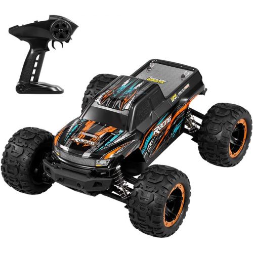  GoolRC 16889A RC Car, 1:16 Scale Remote Control Car, 4WD 45KM/H High Speed RC Truck with Brushless Motor, 2.4GHz All Terrain Off Road Rock Crawler, Electric Vehicle Toy for Adults