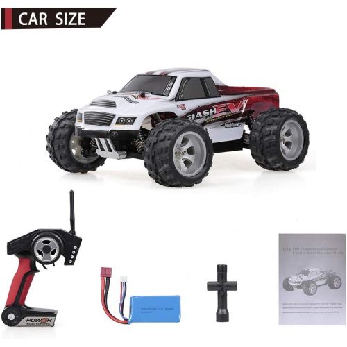  GoolRC WLtoys A979B RC Car, 1/18 Scale 4WD 70KM/h High Speed Buggy, 2.4GHz Remote Control Electric Big Foot Off Road Truck RTR for Kids and Adults