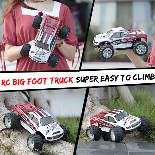  GoolRC WLtoys A979B RC Car, 1/18 Scale 4WD 70KM/h High Speed Buggy, 2.4GHz Remote Control Electric Big Foot Off Road Truck RTR for Kids and Adults