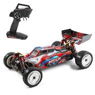 GoolRC WLtoys 104001 RC Car, 1:10 Scale 2.4GHz Remote Control Car, 4WD 45km/h High Speed Racing Car, All Terrain Off-Road Buggy, Drift Car with Aluminum Alloy Chassis, Zinc Alloy G