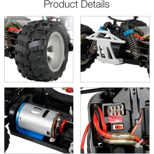  GoolRC WLtoys A979-B RC Car 2.4G 1/18 Scale 4WD 70KM/h High Speed Electric RTR Monster Truck