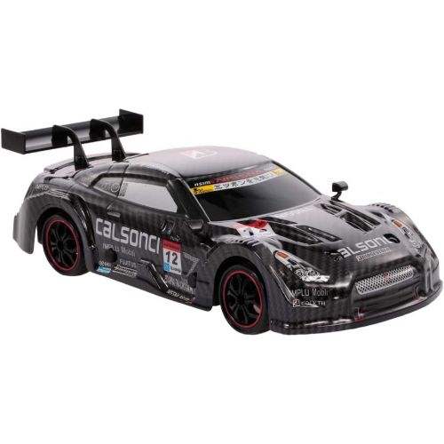  GoolRC Racing Drift RC Car, 1/18 Scale 4WD 2.4GHz Remote Control Car, 28km/h High Speed Racing Car for Adults and Kids (Black)