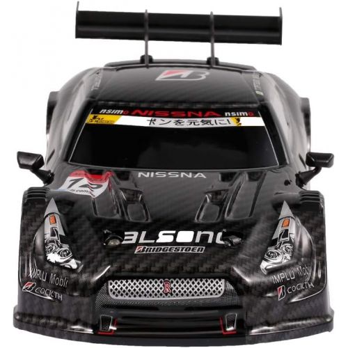  GoolRC Racing Drift RC Car, 1/18 Scale 4WD 2.4GHz Remote Control Car, 28km/h High Speed Racing Car for Adults and Kids (Black)