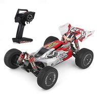 GoolRC Wltoys RC Car Remote Control Car XKS 144001 RC Car 60km/h High Speed 1/14 2.4GHz RC Buggy 4WD Racing Off-Road RTR Drift Car for Kids & Adults (Red)
