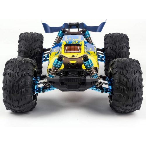  GoolRC F17 RC Car, 1/14 Scale 2.4GHz Remote Control Car, 4WD 70km/h High Speed Racing Car for Adults & Kids, All Terrain Off Road Truck RTR with Brushless Motor, Metal Chassis and