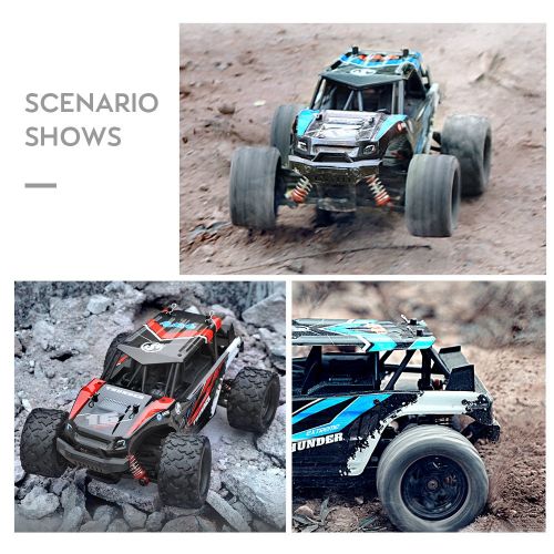  Goolsky Linxtech HS18312 1/18 2.4GHz 4WD 36km/h High Speed Monster Truck Buggy RC Off-Road Racing Car Vehicle Kids Toy Gift