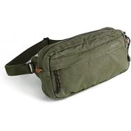 Gootium Men’s Crossbody Pack - Canvas Daily Essentials Sling Bag Small Shoulder Backpack, Olive