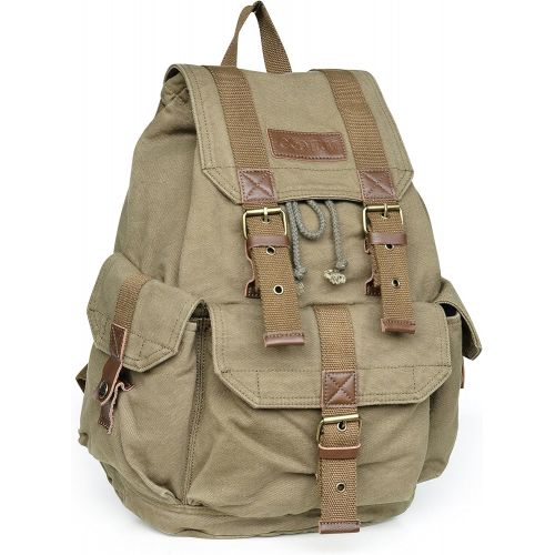  Gootium 21101 Specially High Density Thick Canvas Backpack Rucksack