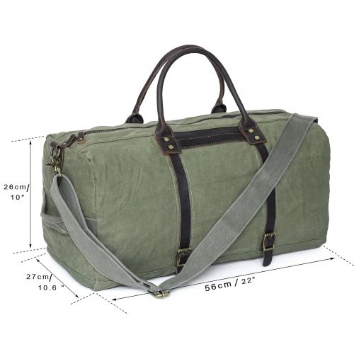  Gootium Duffle Bag - Travel Duffel Carryon Tote Overnight Weekender