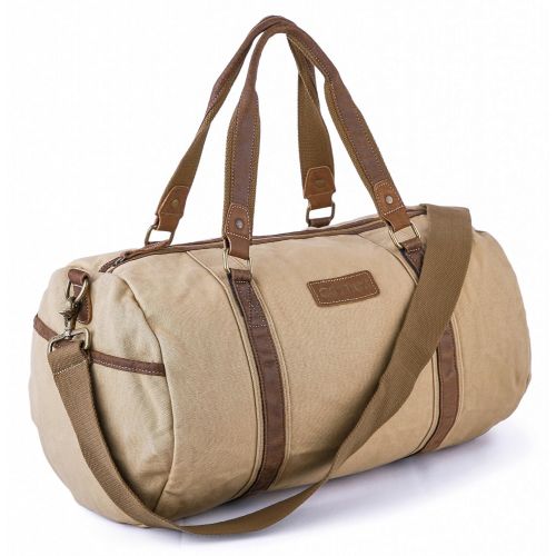  Gootium Duffle Bag - Canvas Travel Duffel Weekender Shoulder Bags Gym Tote