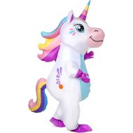 Inflatable Unicorn Costume for Adult - Funny Halloween Inflatable Costumes for Men Women, Blow Up Costume for Halloween Party Cosplay