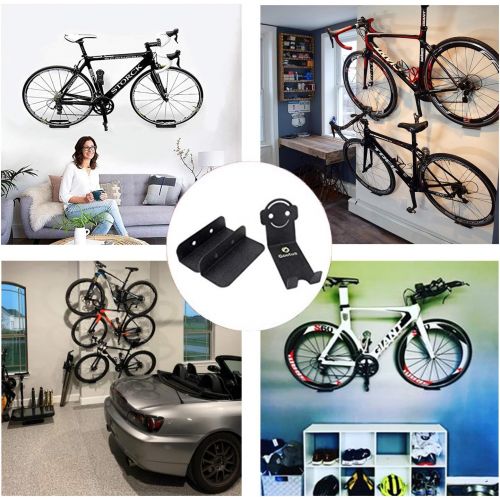  [아마존베스트]Gootus Bike Hook Wall Mount Hanger - Heavy Duty Horizontal Indoor Storage Rack for 1 Bicycle - Safe and Secure - Hanging Your Road, Mountain or Hybrid Bikes in Home, Garage, or Outdoor