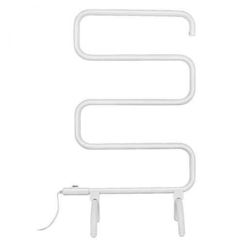 코스트웨이 Costway 100W Electric Towel Warmer Drying Rack Freestanding and Wall Mounted White