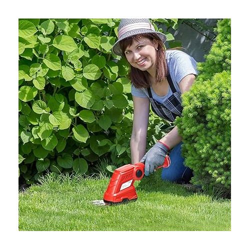  Goplus 2 in 1 Cordless Grass Shear + Hedge Trimmer w/ 3.6V Rechargeable Battery