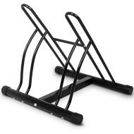 [아마존베스트]Goplus Two Bicycle Bike Stand Rack Cycling Rack Floor Storage Organizer