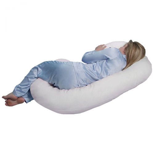  Goplus C Shape Total Body Pillow Pregnancy Maternity Comfort Support Cushion Sleep HT0900